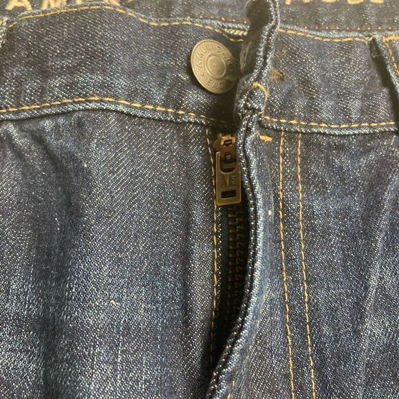 AMERICAN EAGLE Men’s Original Straight Jeans Size 34X29 Blue - Picture 9 of 10